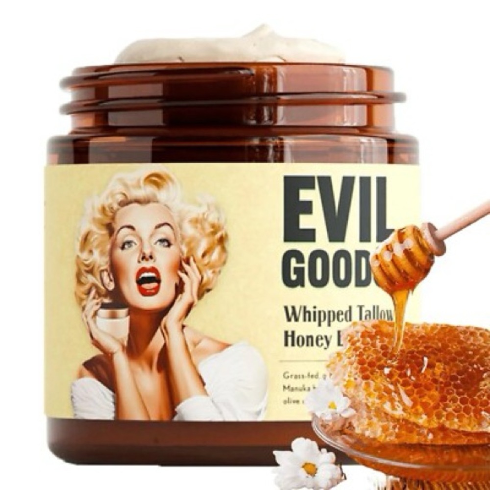 NEW | EVIL GOODS WHIPPED HONEY CLEAN ALL NATURAL BEAUTY BEEF TALLOW